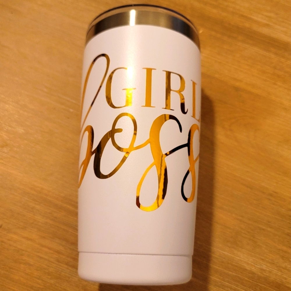 20 oz Tumbler- Handmade Girl Boss